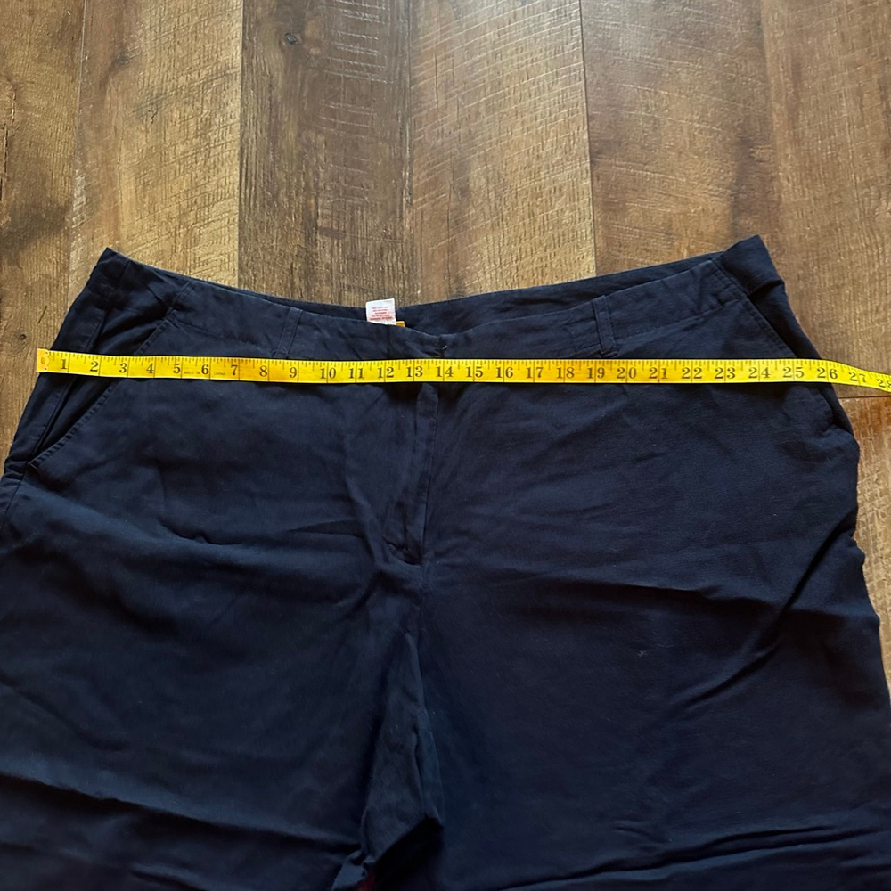 Women's Ruby Rd. Navy Capris 24W - Picture 11 of 11